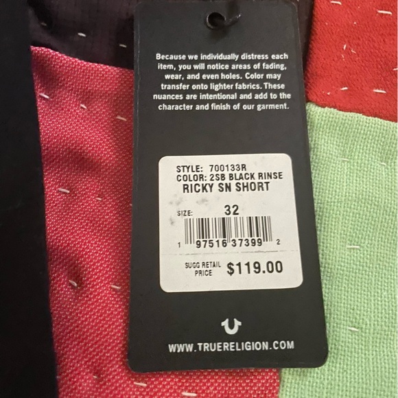 True Religion Ricky SN Shorts - Picture 5 of 5